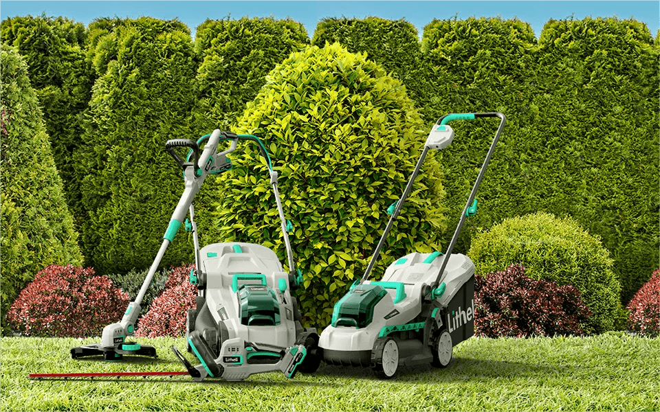 Litheli garden tools,such as cordless electric lawn mower