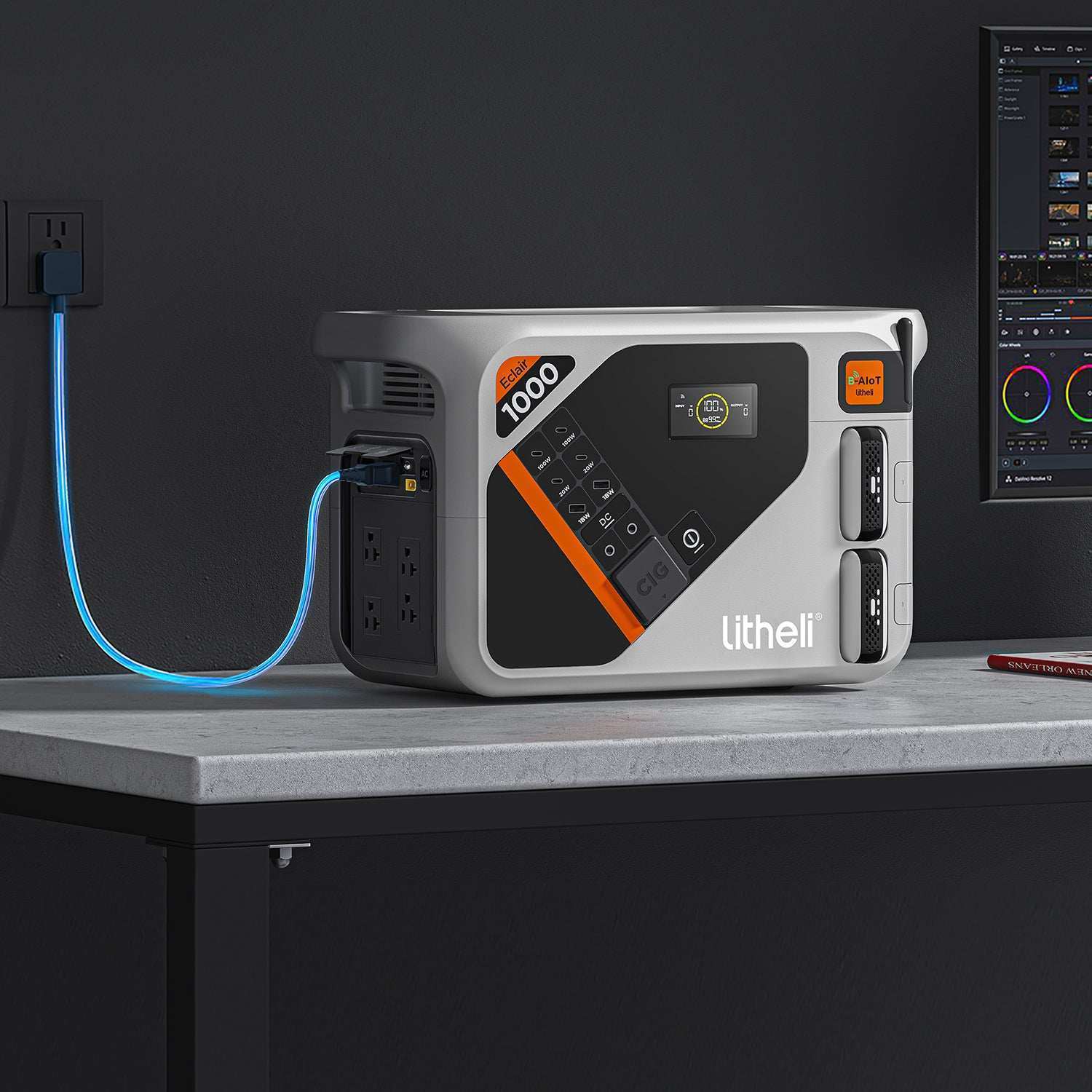 Litheli portable power generator lineup with fast charging and multiple device ports