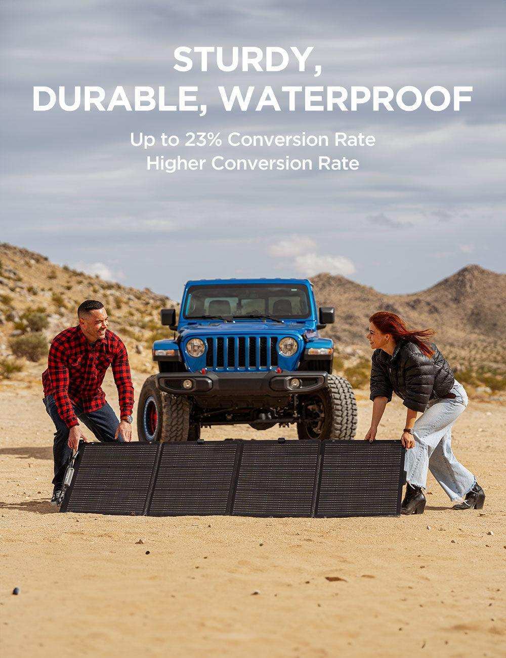 Eclair 1000 high capacity LiFePO4 portable generator 1800W output for heavy duty use