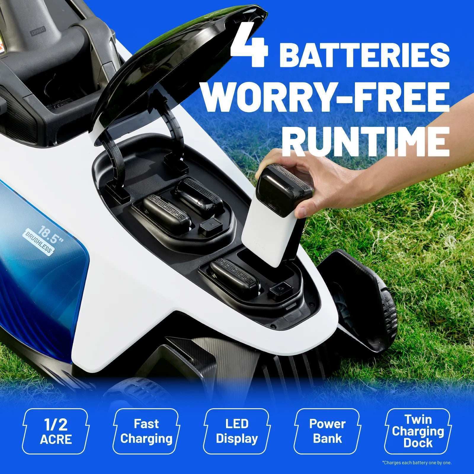 Next-generation electric system inside Litheli EASYSURGE mower