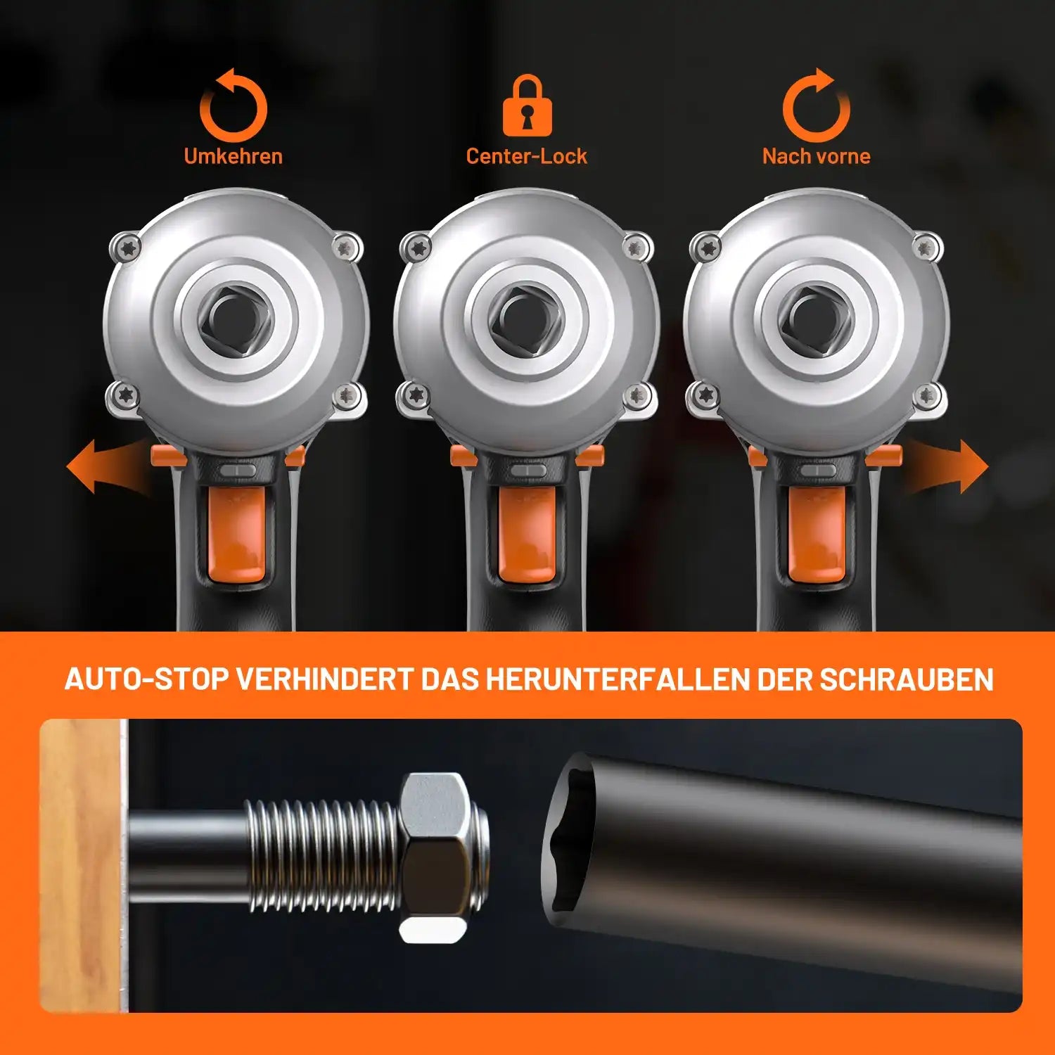 Litheli 20V Cordless Impact Wrench, 1/2" Impact Drill with 400N.m Max Torque, LED Light for Dark Environment, 2.0Ah Battery Power Impact driver for Home Car Tires Mower