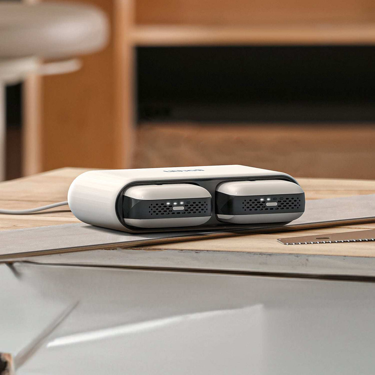 Fast dual charging dock for Litheli U20 Battery Plus – full charge in 50 minutes for two 2.0Ah batteries