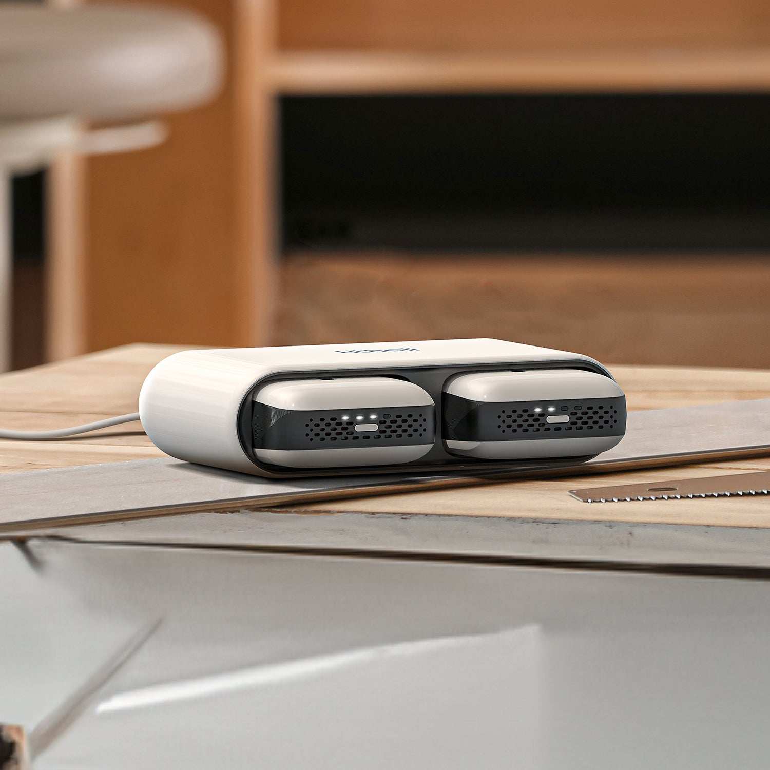 Fast dual charging dock for Litheli U20 Battery Plus – full charge in 50 minutes for two 2.0Ah batteries