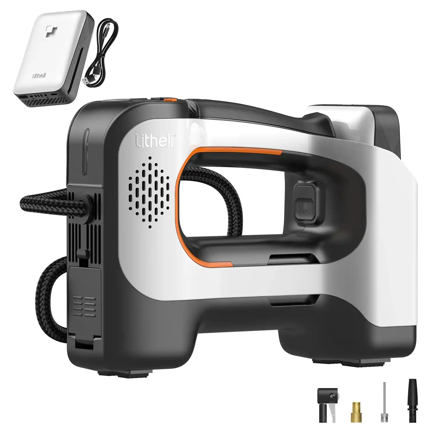 Litheli U20 20V 150PSI Tire Inflator Cordless|with 2.0Ah Battery Options