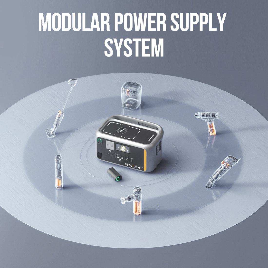 Battery powered generator for home backup during unexpected power outages