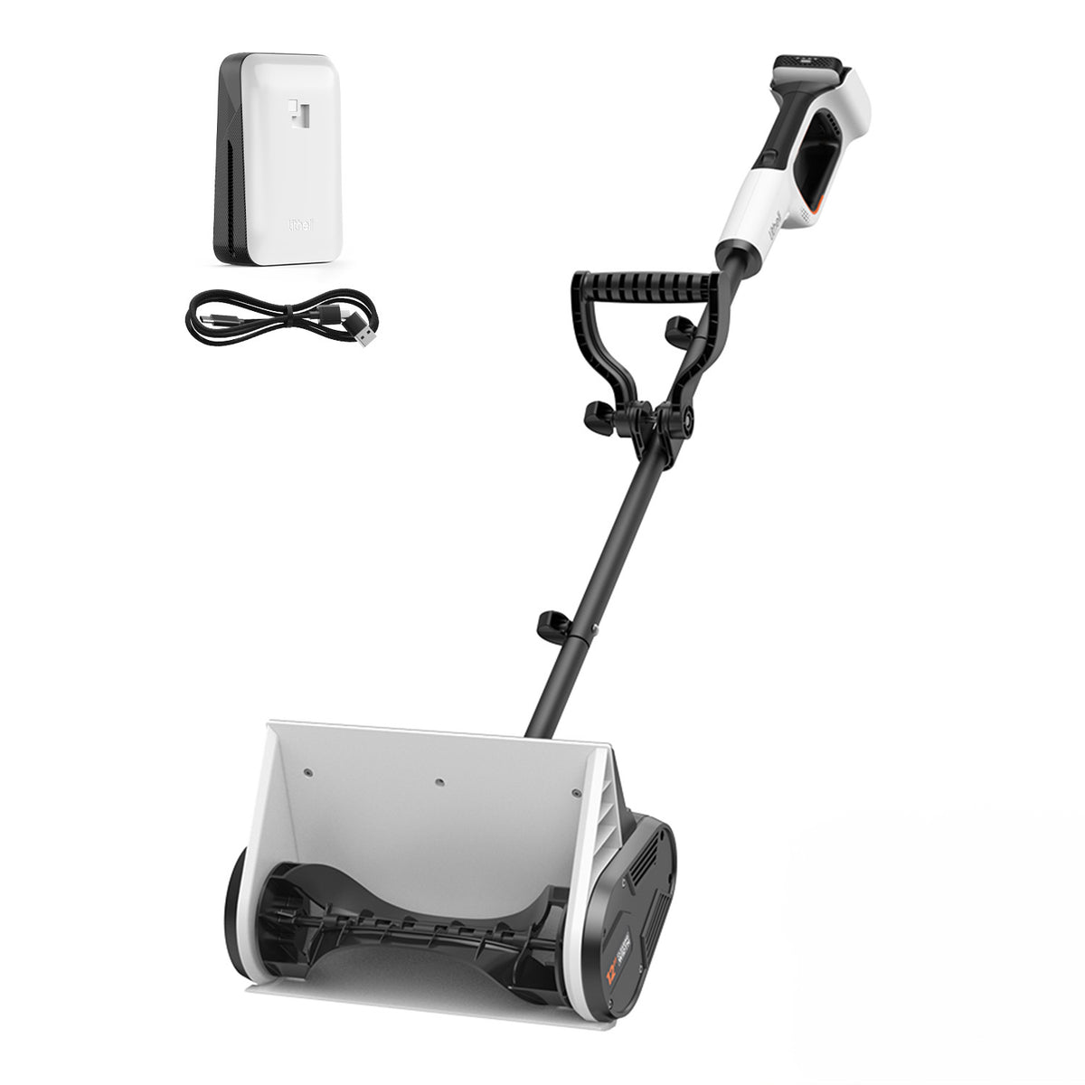 U20 20V 12" Brushless Cordless Snow Shovel | Includes 1x4.0Ah Battery | 9.3lbs, 20ft Snow Throw