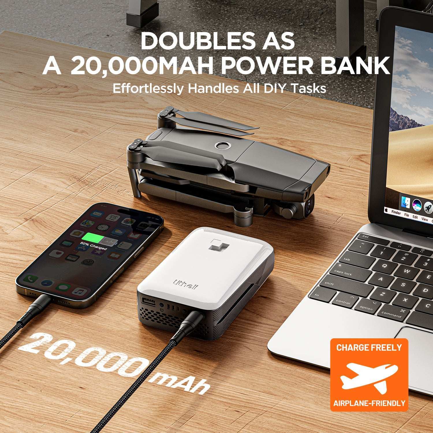 Dual 4.0Ah battery model providing 30+ minutes runtime for efficient mowing