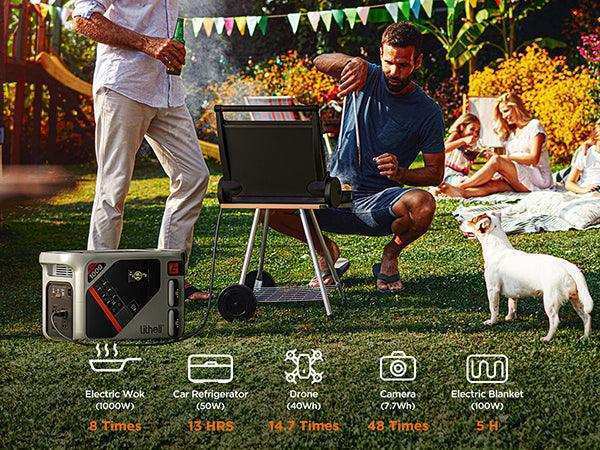 Eclair 287 versatile power station 300W output with swappable IPS battery design