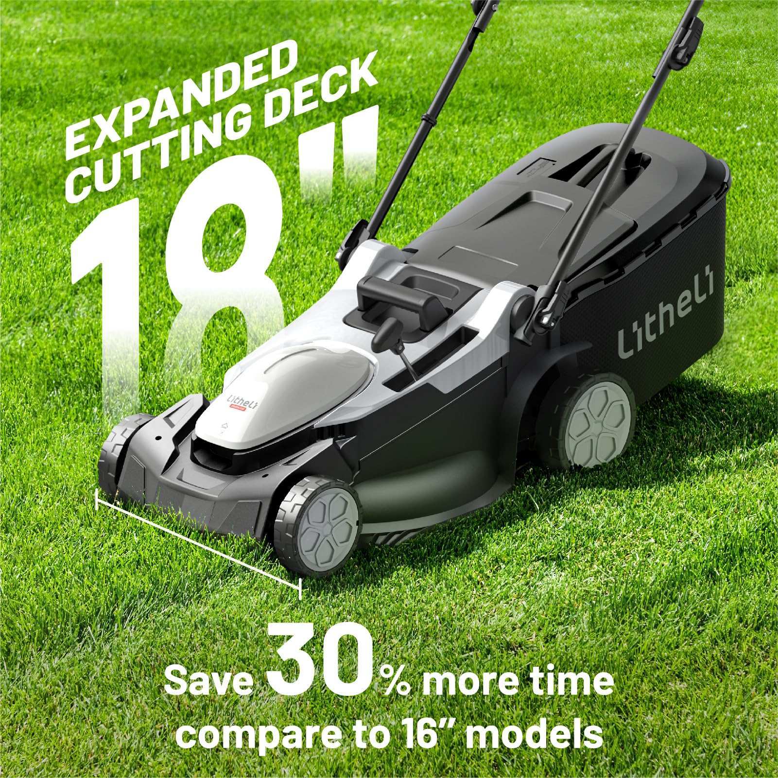 Powerful brushless motor lawn mower for efficient and reliable grass cutting
