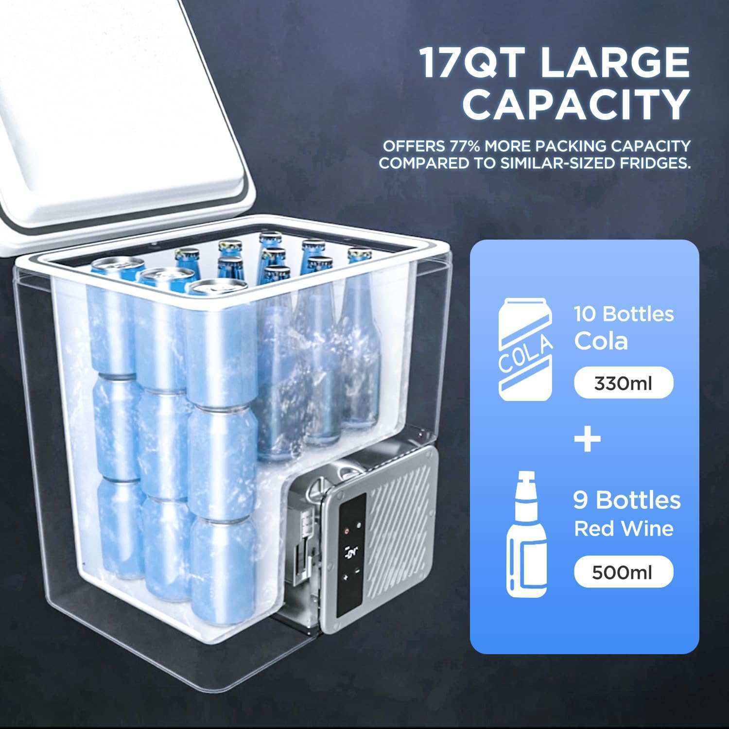Litheli FrozenPack: The First Backpack Car Fridge(Tool Only)