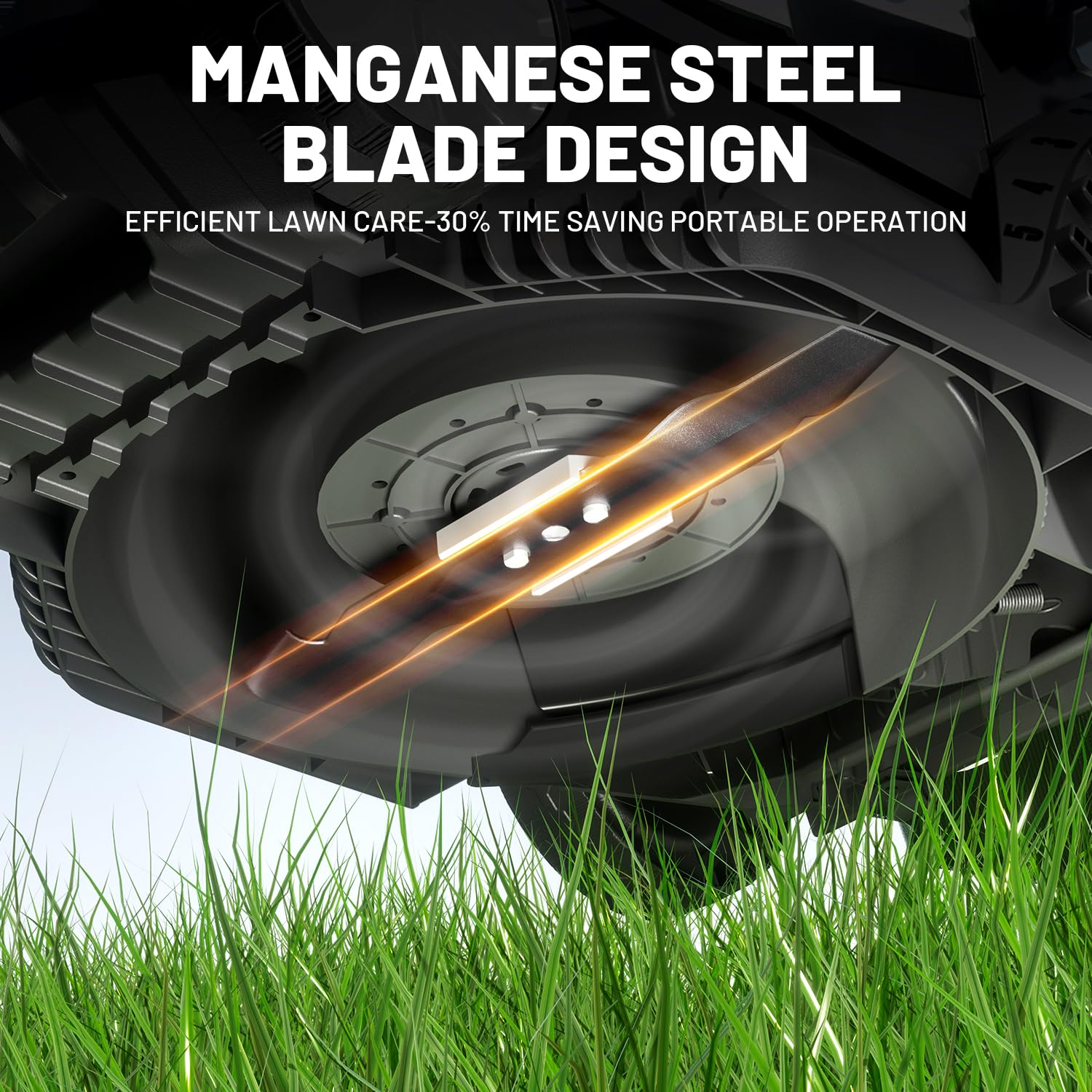 Handy+ U20 13-Inch Cordless Lawn Mower