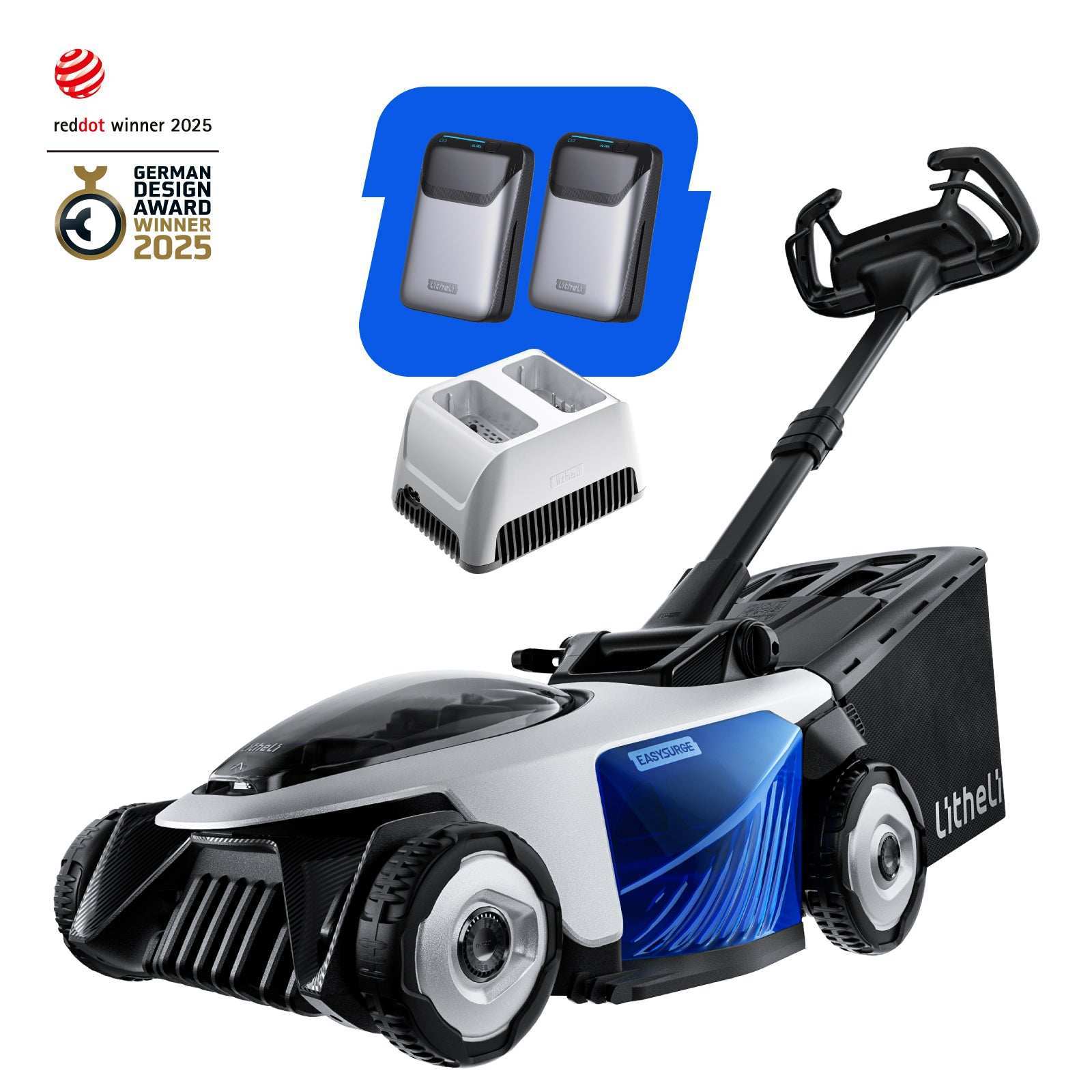 Litheli EASYSURGE™ 18.5" Lawn Mower | Brushless Models with 4.0Ah Ultra Battery Options