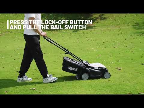 Brushed cordless lawn mower for stable and reliable everyday mowing