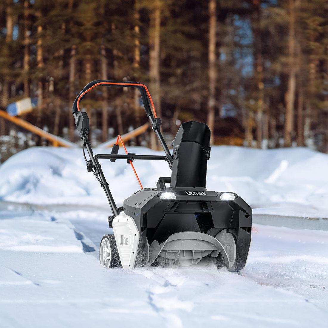 U20 2x20V 20" Brushless Cordless Snow Blower| 180° Chute, LED Headlights (Tool Only)
