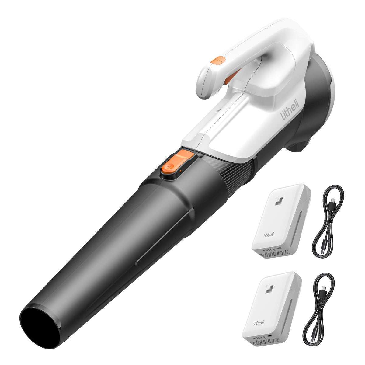 Litheli Handy+ 20V U20 Cordless Leaf Blower with 2*2.0Ah SE battery for DIY yard work
