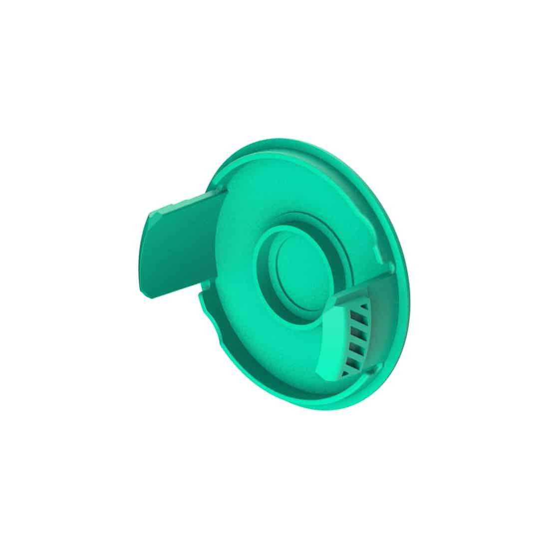 Litheli 40V 13 inch trimmer compatible spool cap, sturdy design ensures smooth trimming performance
