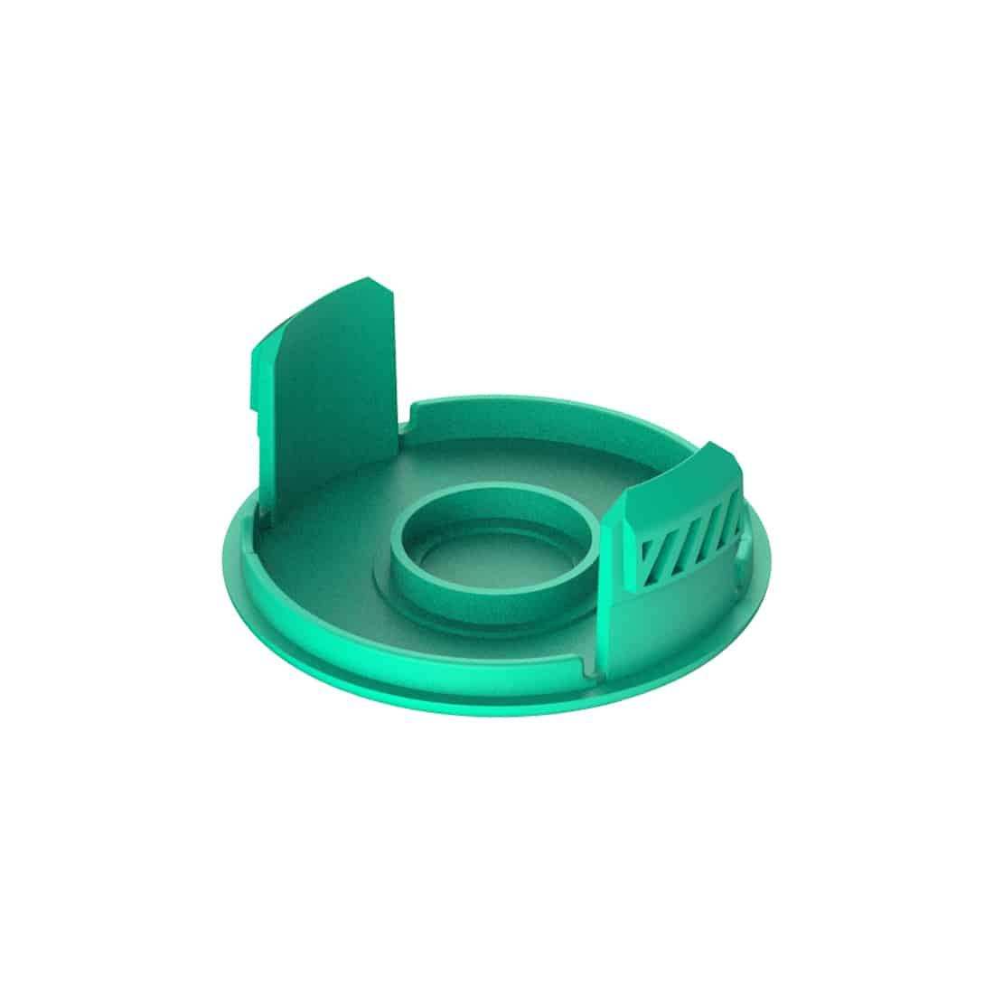 Replacement spool housing cap designed for Litheli 20V 12 inch string trimmer, easy to install and secure fit