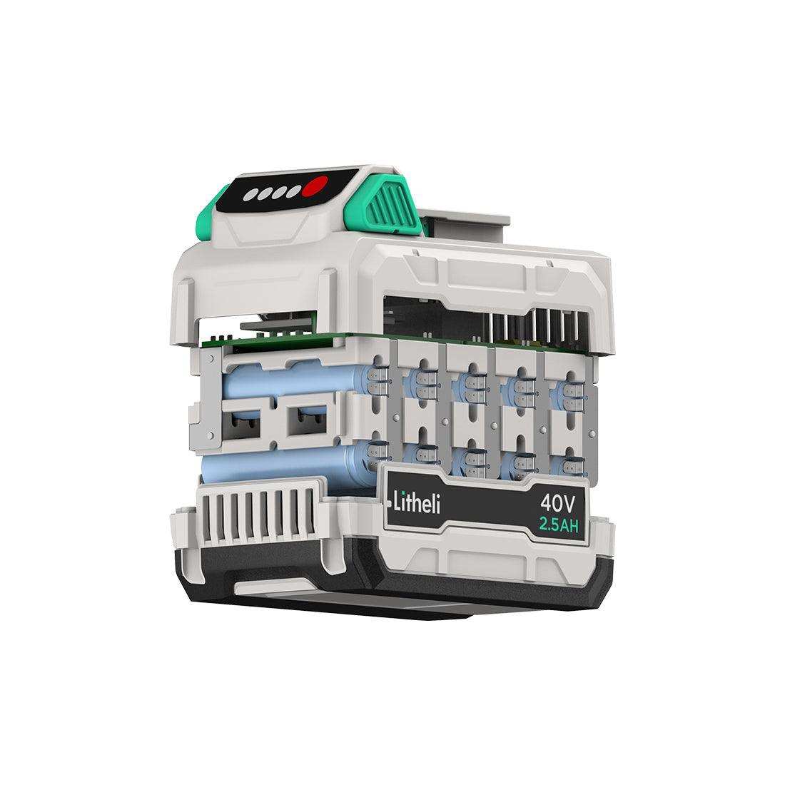 Litheli R3S 40V 2.5Ah Lithium Ion Battery Pack