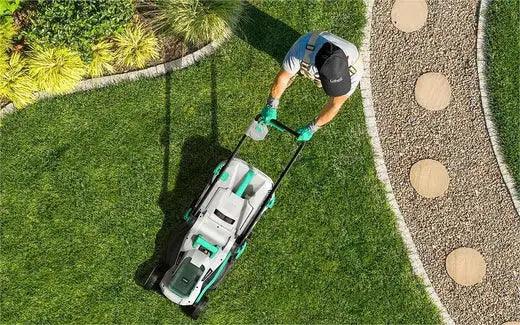 Litheli cordless battery powered lawn mower