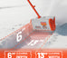 U20 20V 13" Brushed Cordless Snow Shovel | Includes 1x4.0Ah Battery | 9lbs, Clears Driveway in 20 Min