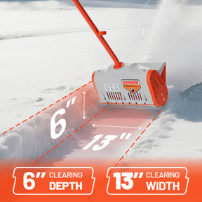 20V U20 4.0Ah 13'' Cordless Electric Snow Shovel