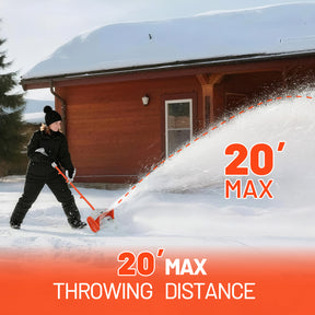 20V U20 4.0Ah 13'' Cordless Electric Snow Shovel