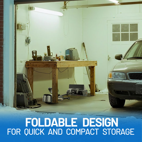 U20 2×20V 12" Brushless Cordless Snow Shovel | Includes 2×4.0Ah Batteries | 11.77lbs, 25ft Snow Throw, Clears up to 5-car Driveways