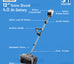 U20 2×20V 12" Brushless Cordless Snow Shovel | Includes 2×4.0Ah Batteries | 11.77lbs, 25ft Snow Throw, Clears up to 5-car Driveways