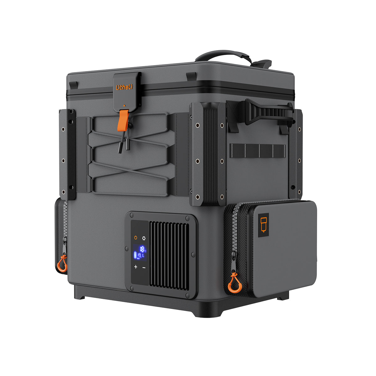 Litheli FrozenPack: The First Backpack Car Fridge | Includes 2 x 4.0Ah Batteries | 20L/21QT