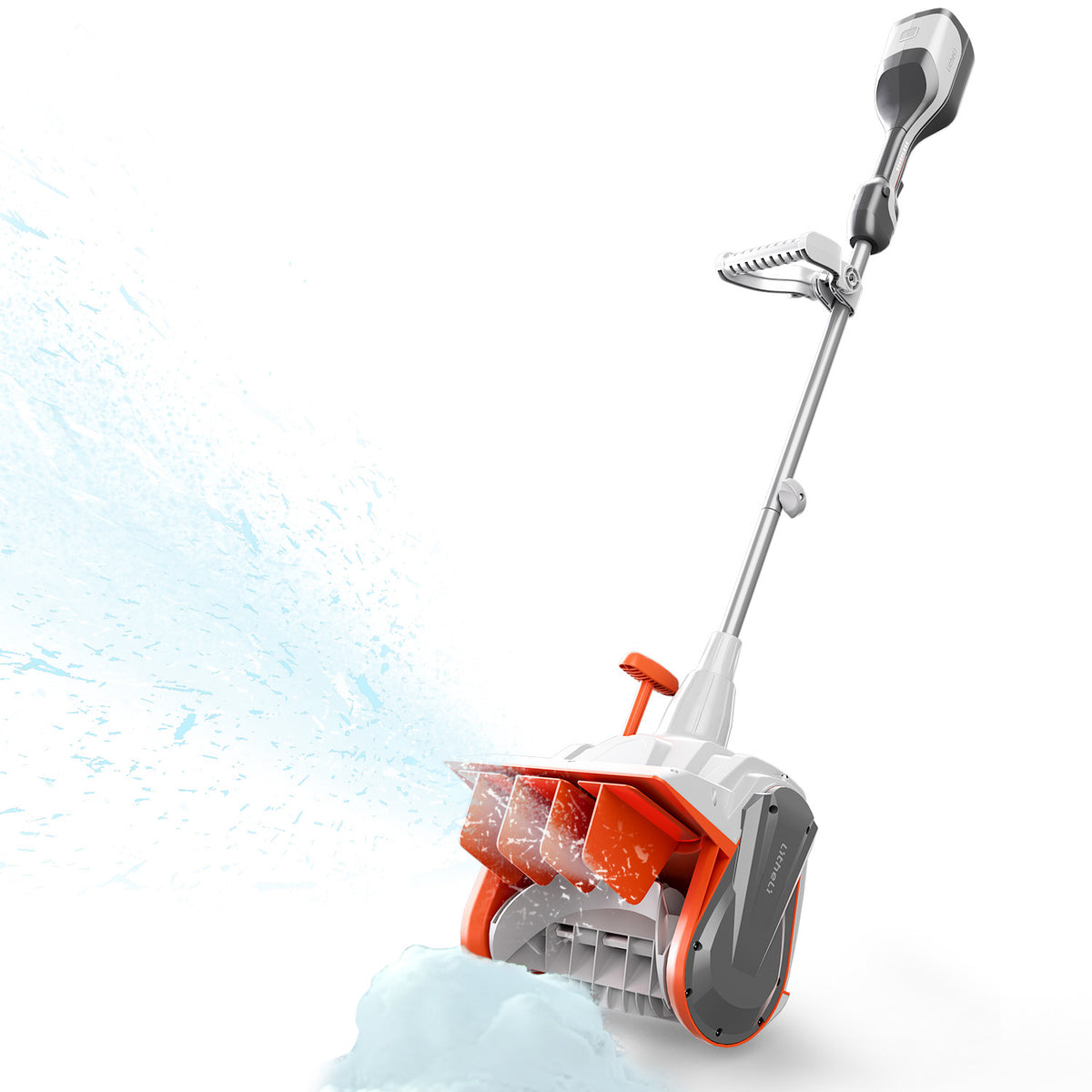Litheli U20 2x20V 14" Brushless Cordless Snow Shovel | 2*4.0Ah Battery | 14" Wide, 20ft Snow Throw