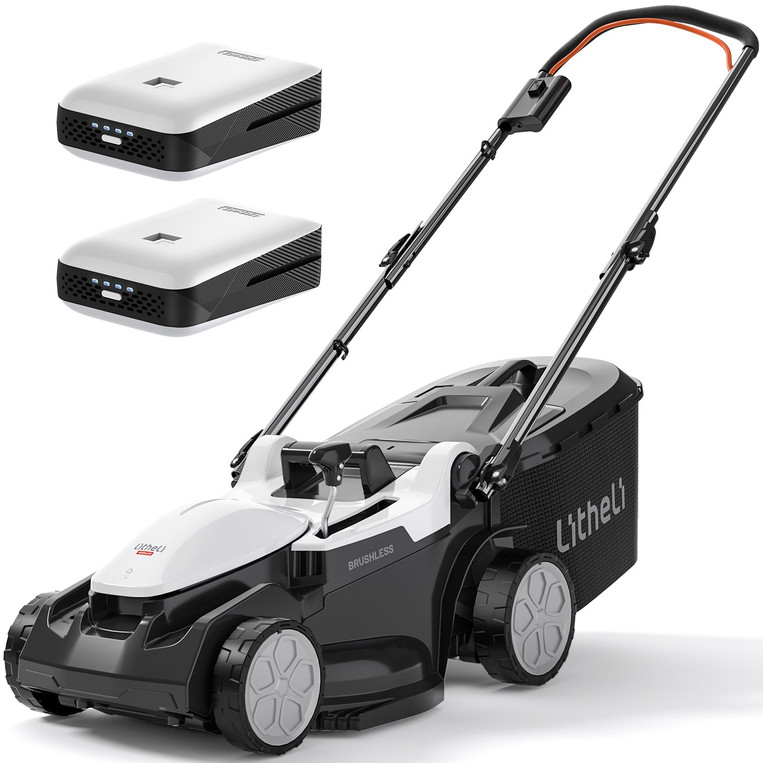 U20 16-Inch Cordless Lawn Mowers | Brushless & Brushed Models with 4.0Ah Battery Options