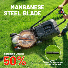 Litheli U20 13" Cordless Mower | Feather-Light Precision for Your Perfect Garden