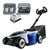 Litheli Cordless Lawn Mower, 40V(2*20V) Electric Lawn Mowers, 18 Inch Brushless Mower, 6-Adjustable Height, Self-propelled, With 2*4.0Ah Battery and Rapid Charge, for Garden/Yard/Farm