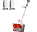 U20 2x20V 14" Brushless Cordless Snow Shovel | Includes 2×4.0Ah Batteries | 30min Runtime, 20ft Snow Throw