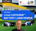 Litheli EASYSURGE™ 18.5" Lawn Mower | Includes 4 x 4.0Ah Ultra Batteries  | Effortlessly Tackle Lawns up to 12000 Sq. Ft.