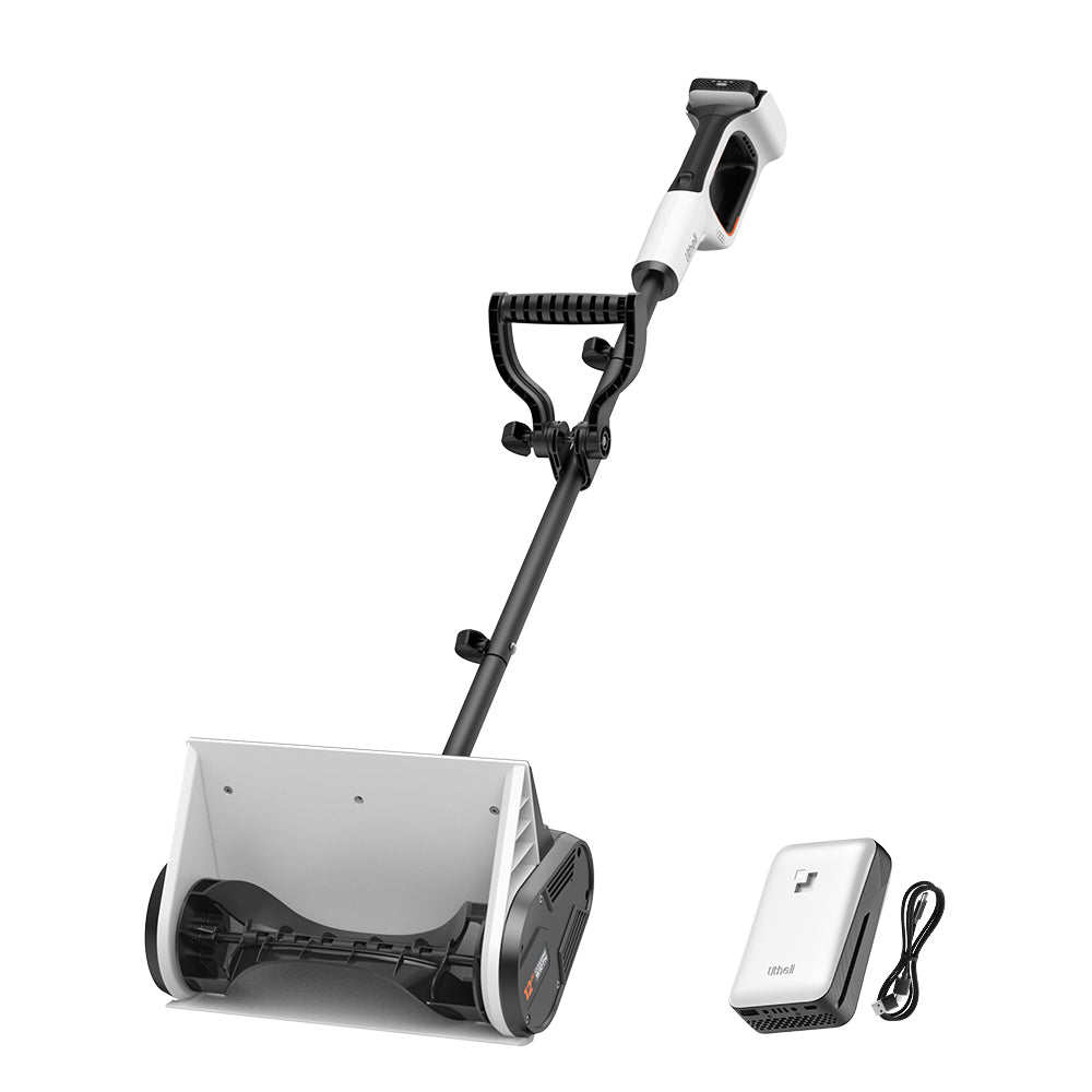 12" Brushless Cordless 20V Electric Snow Shovel With 4.0Ah Battery