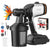 Litheli 20V HVLP Paint Sprayer with Brushless Motor,Cordless Paint Gun with 4.0 Ah Battery & 4 Nozzles & 800ml Container for Home Interior Exterior Car, Deck, Fence, Furniture