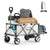 Litheli Electric Utility Wagon, Electric Drive, 200L, 8 Inch All Terrain Wheel, Foldable Wagon, With 4.0 Ah Battery, For Camping/Gardening/Shopping