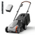 Litheli 20V Cordless Electric Lawn Mower, 13-Inch, Brushless Motor, 5-Position Height Adjustment, with 5.0Ah Battery, for Lawns & Gardens