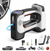 Litheli Cordless Tire Inflator, 150 Psi Air Compressor for Car Tires with Auto Shutoff, Compact Pump with Gauge & LED Light, and 2.0Ah Portable Battery