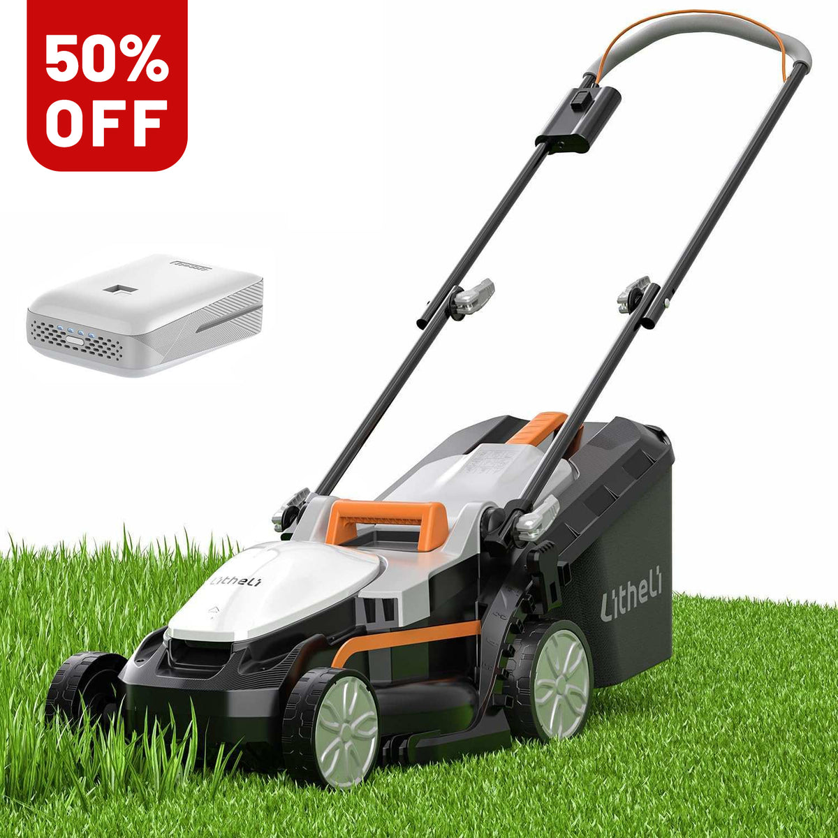 U20 20V 13" Cordless Lawn Mowers | Brushless & Brushed Models with 4.0Ah Battery Options