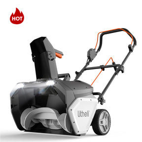 U20 2×20V 20" Brushless Cordless Snow Blower | 20" Clearing Width, 12" Clearing Depth | 4×4.0Ah Batteries