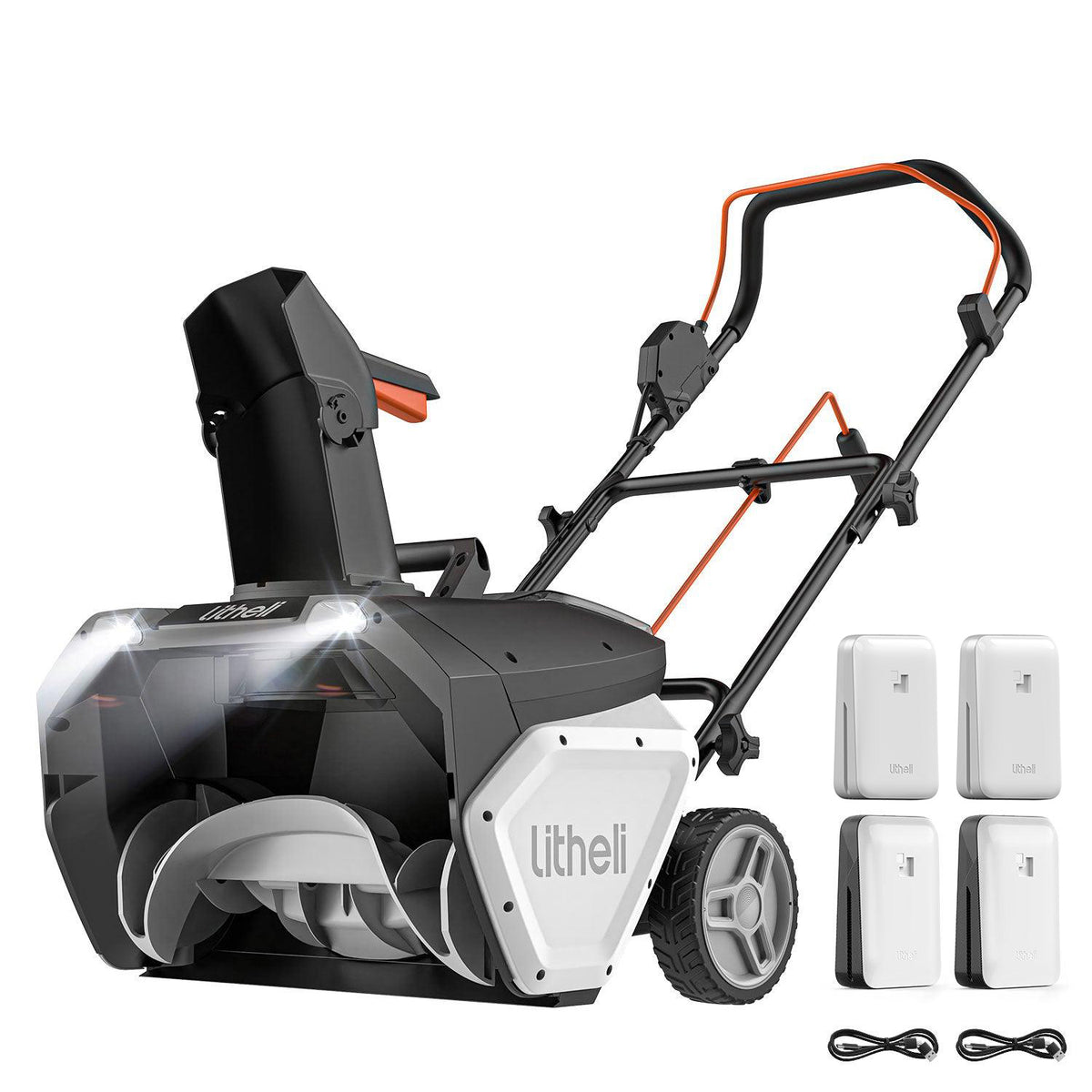 4*20V U20 4*4.0Ah 20″ Cordless Brushless Electric Snow Blower