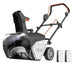 U20 2×20V 20" Brushless Cordless Snow Blower |Includes 2x4.0Ah Batteries | 180° Chute, LED Headlights