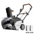 20V U20 2*4.0Ah 20″ Cordless Brushless Electric Snow Blower