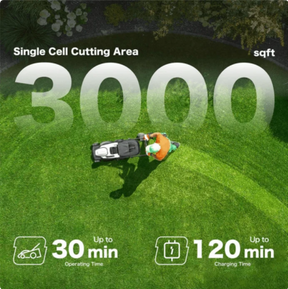 Litheli Brushless Lawn Mower, 40V 21" Cordless Lawn Mower, with 2*8.0Ah Battery&Dual Charger Included