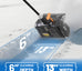 U20 2×20V 13" Brushless Cordless Snow Shovel | Includes 2×4.0Ah SE Batteries | 16.18lbs, 20 ft Snow Throw, Clears up to 6-car Driveways