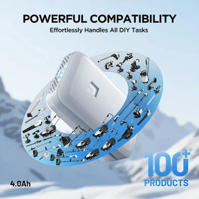 Litheli 4.0Ah 20V 2-in-1 Tool Battery & Power Bank