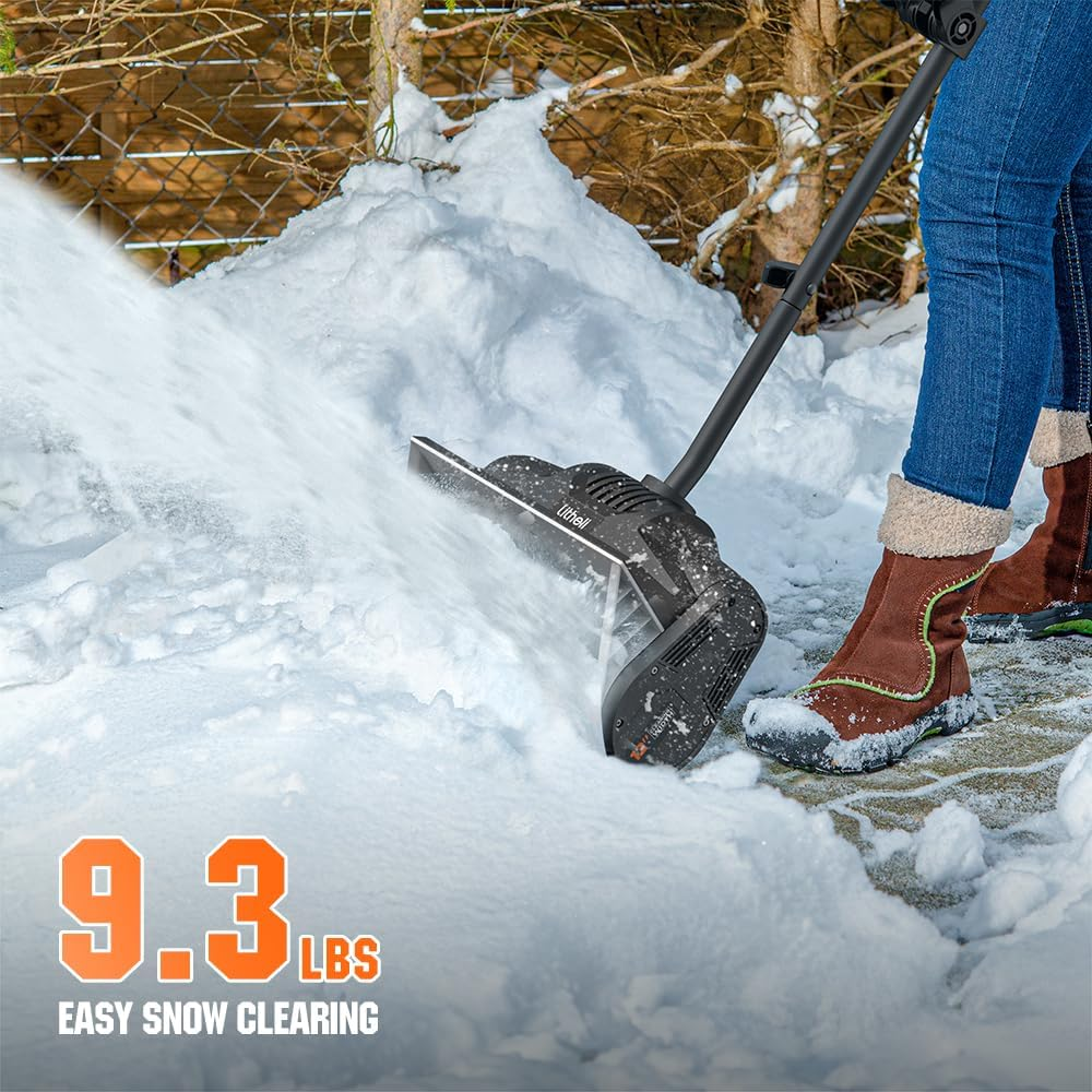 2*20V U20 2*4.0Ah 12" Brushless Cordless Snow Shovel