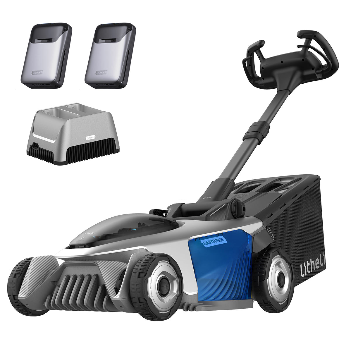 Litheli EASYSURGE™ 18.5" Lawn Mower | Includes 2 x 4.0Ah Ultra Batteries